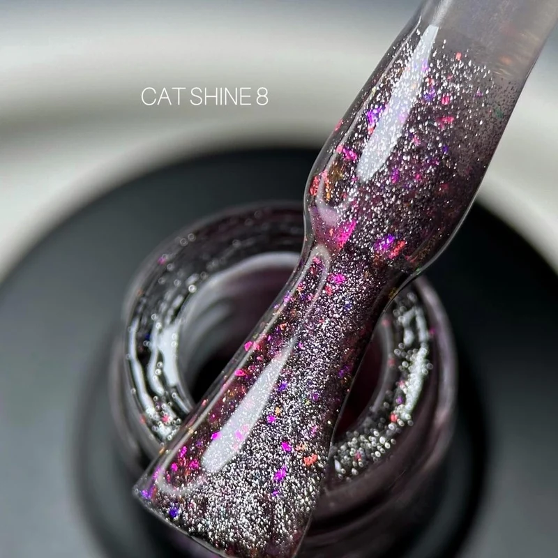 SAGA Cat Shine Gel Polish cat eye No.8 10ml