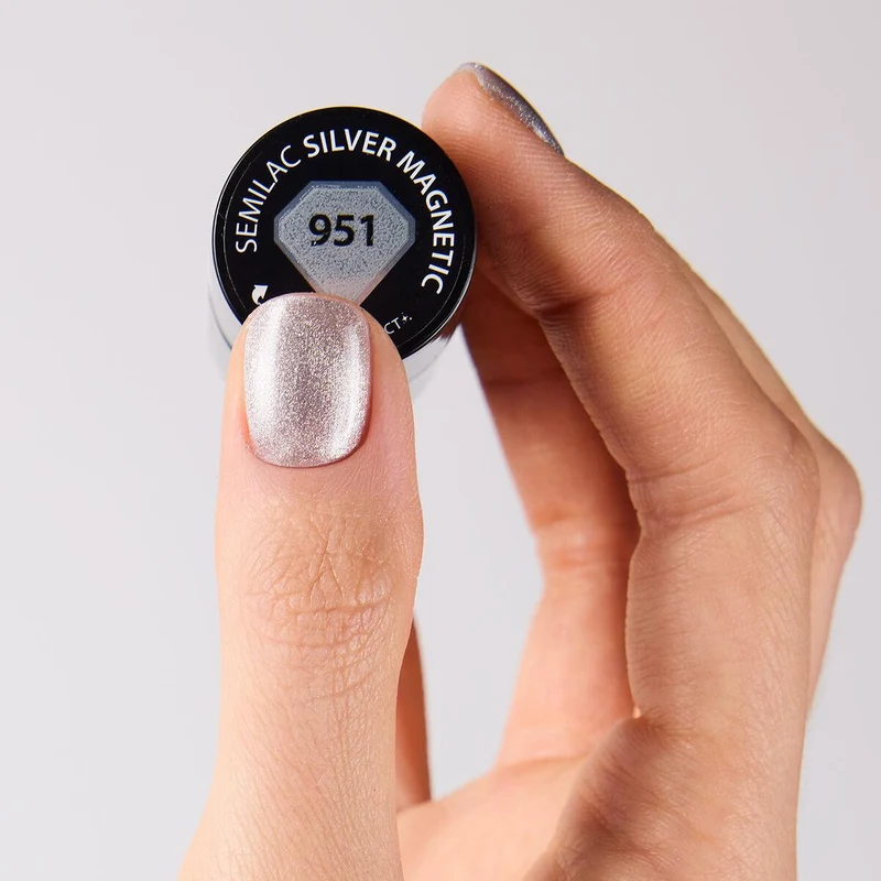951 Silver Magnetic - Cat Eye UV Nagellack 7ml Semilac