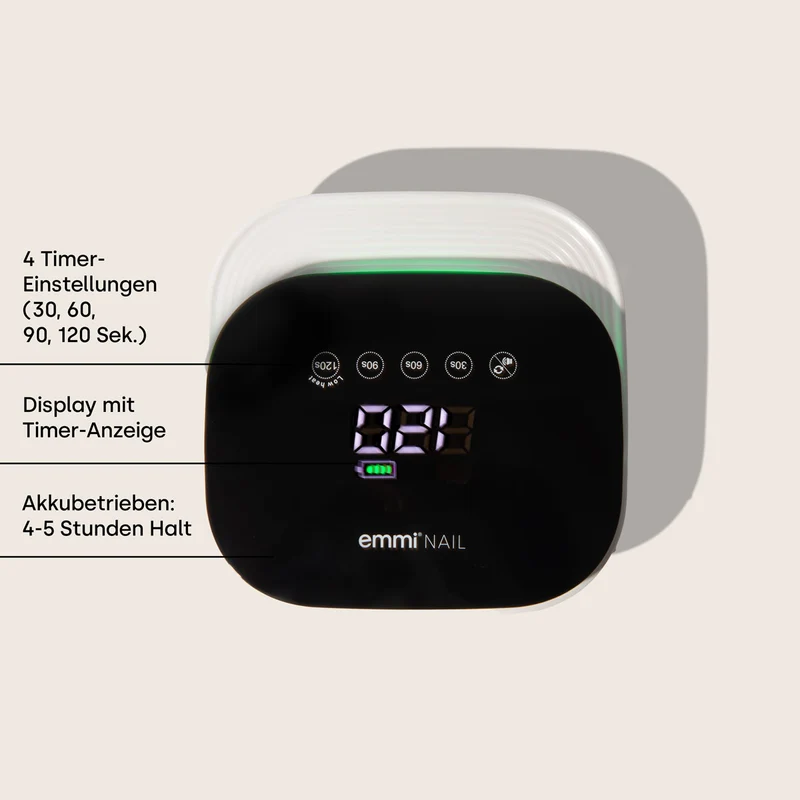 Digital LED White Nagellampe Akku