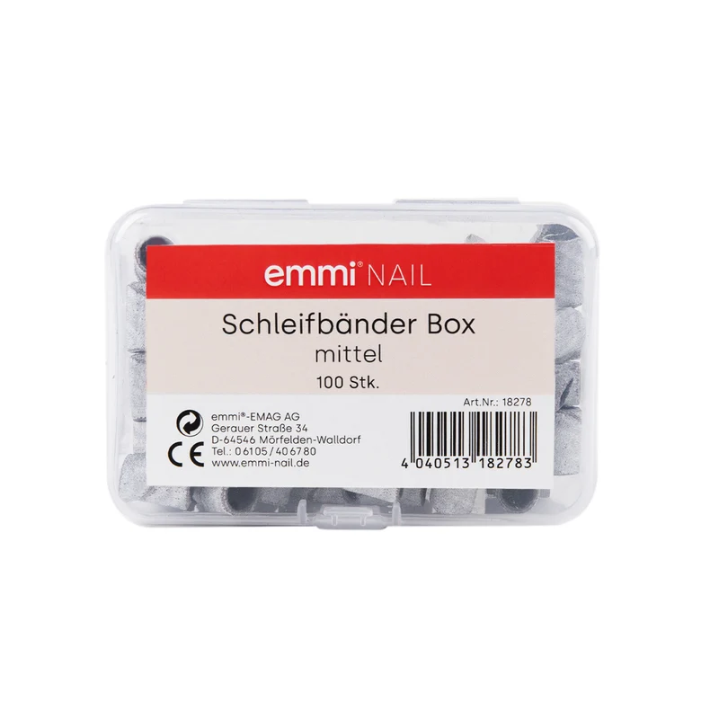 Schleifbänder Box "mittel" 100 Stück