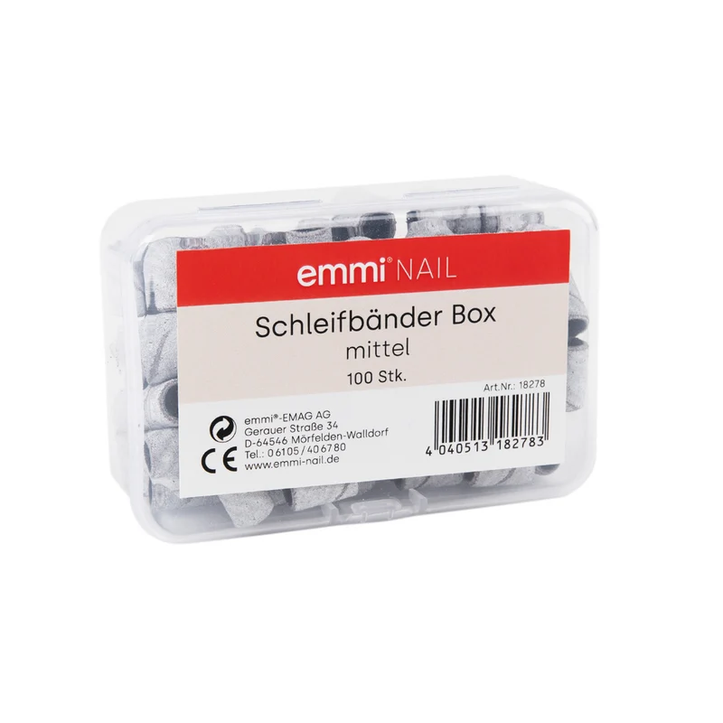 Schleifbänder Box "mittel" 100 Stück
