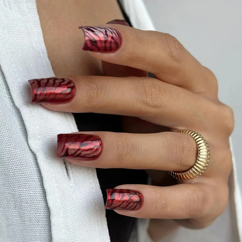 02 Nail Art Chrom Pulver Palette SEMILAC