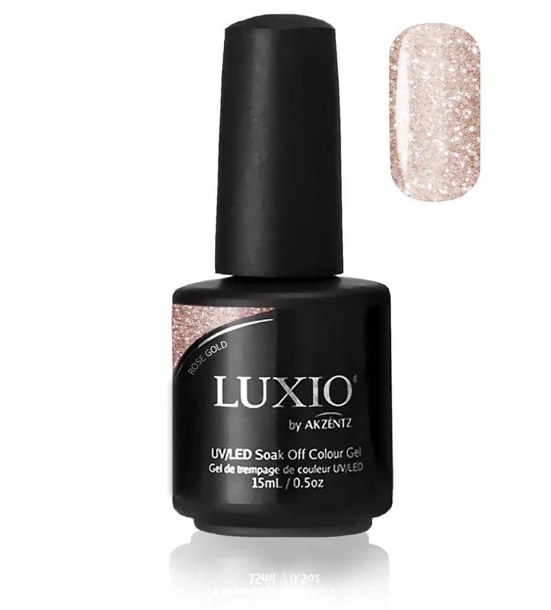 Luxio Rose Gold Gel nail polish