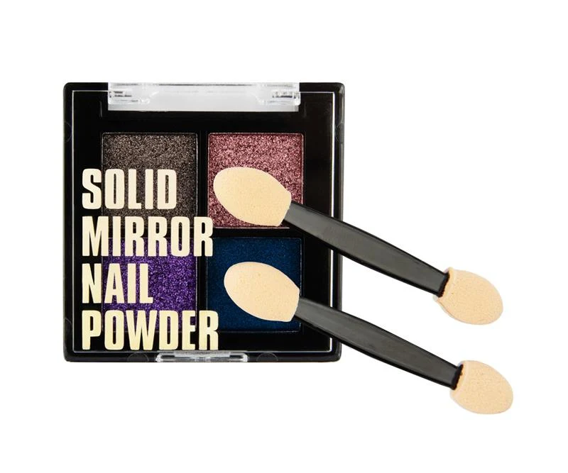 Mirror Chrome Powder Colorful 4er