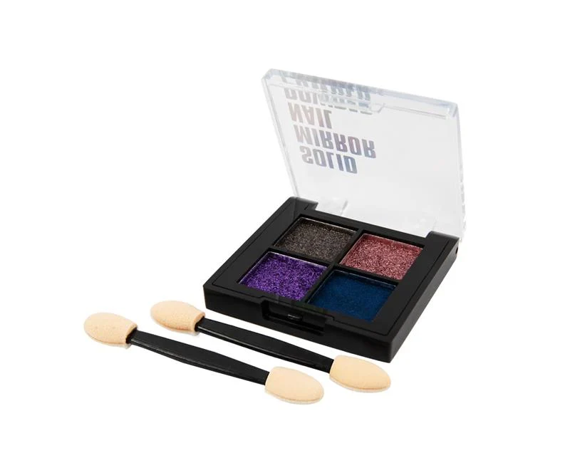 Mirror Chrome Powder Colorful 4er
