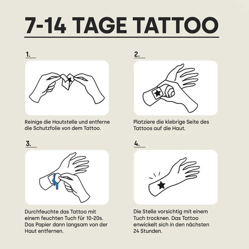 Skin Tattoo Flower Collection | 002