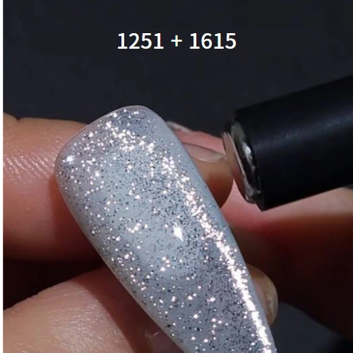 ICEGEL White Crystal gel nail polish 1612 - 1615
