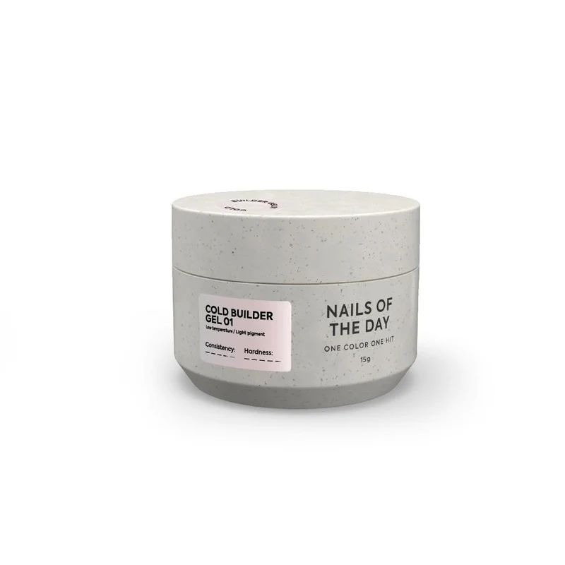 01 - Builder COLD Gel OHNE HEMA 15ml NAILS OF THE DAY