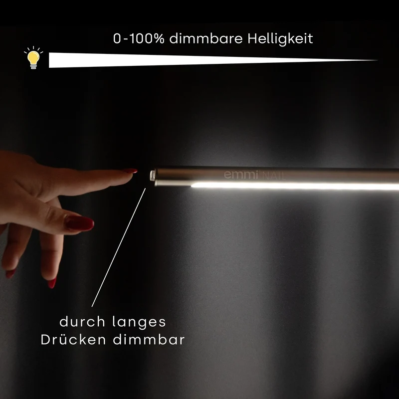 Flexi LED Arbeitsplatzleuchte Stainless Steel