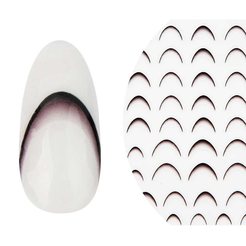 Babyboomer Gradient French Nail Sticker Nr.1