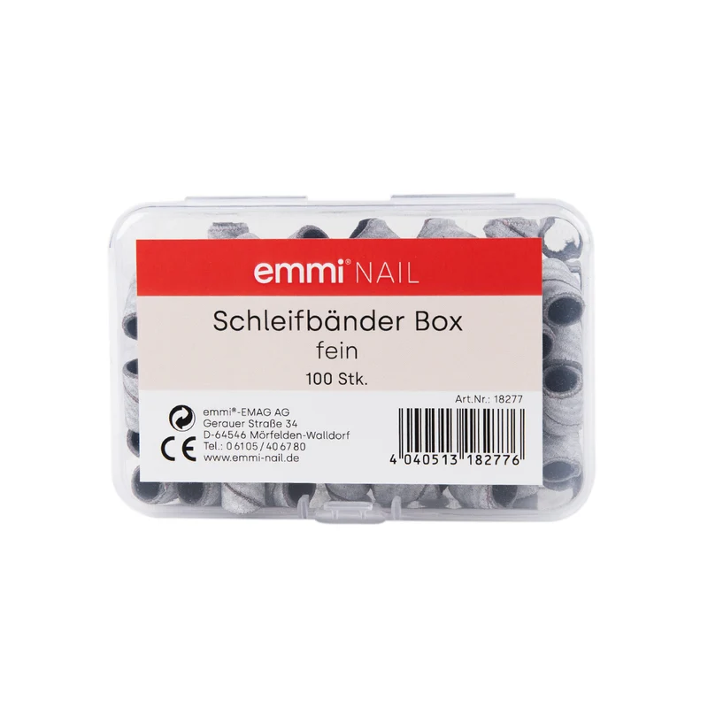 Schleifbänder Box "fein" 100 Stück