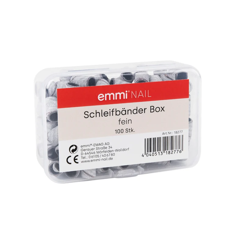 Schleifbänder Box "fein" 100 Stück