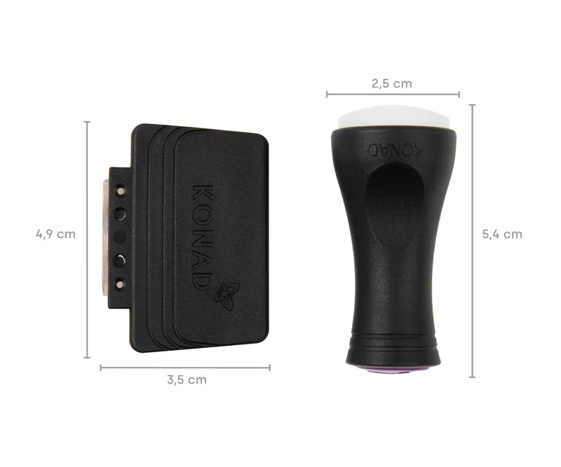 Konad 1-Way-Stempel Set "black"