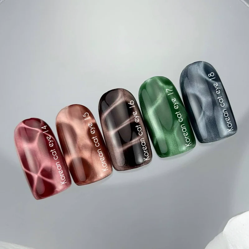 18 KOREAN CAT EYE - GEL POLISH 10ml NAILS OF THE DAY