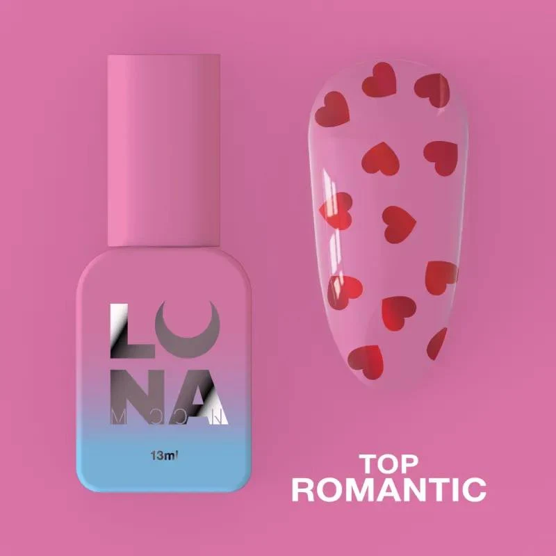 Romantic - Top Coat (No Wipe) 13ml LUNAmoon