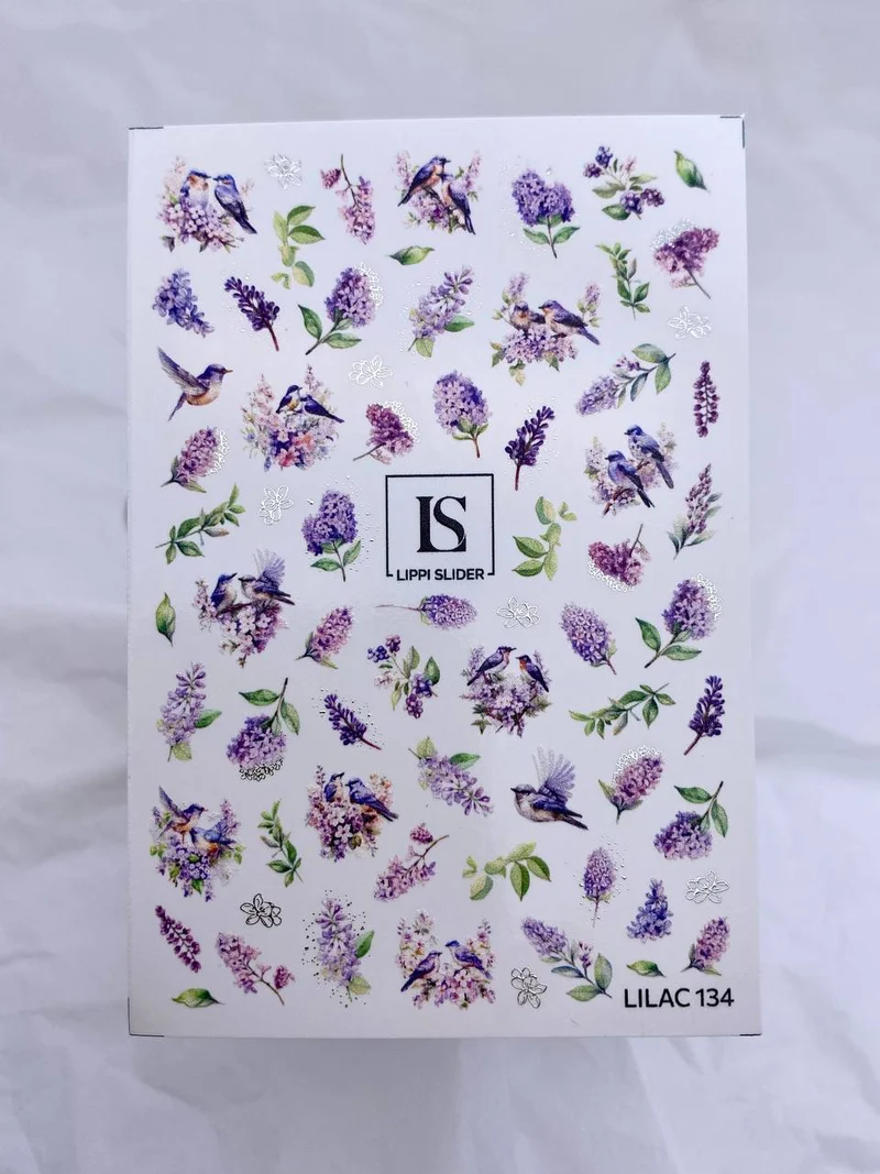 Slider "Lilac" 134 (Wasserlösliche Aufkleber) von Lippi Slider