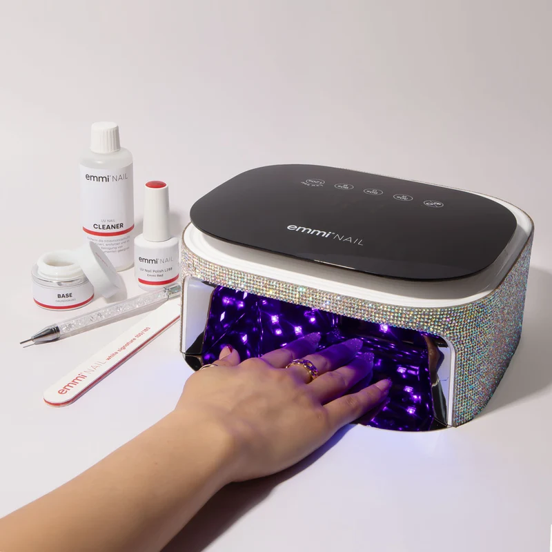 Digital LED Glitter Nagellampe Akku