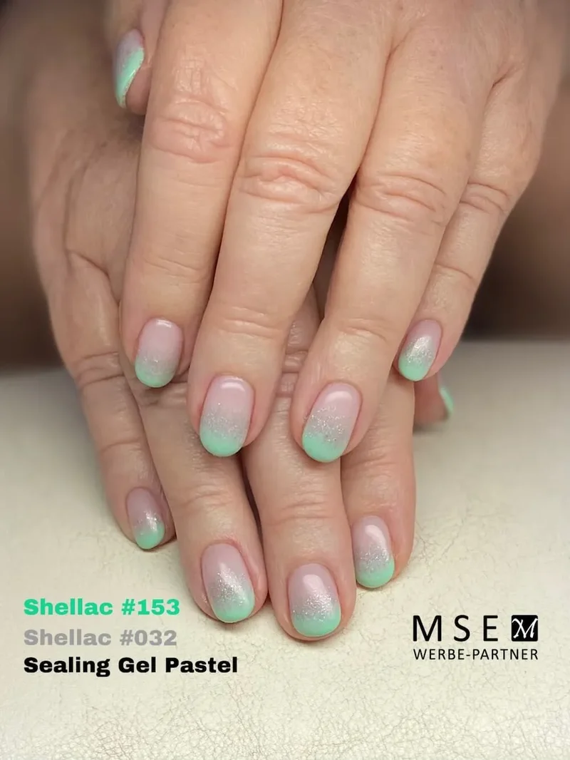 MSE-Gel 408: Glanz Gel Pastell Shimmer / Sealing pastel shimmer 15ml