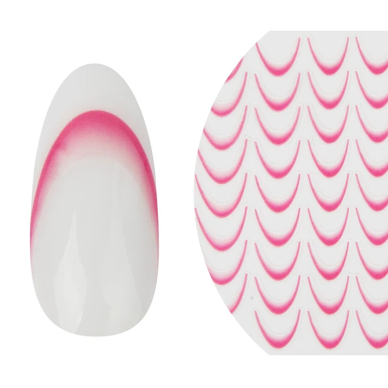 Babyboomer Gradient French Nail Sticker Nr.6
