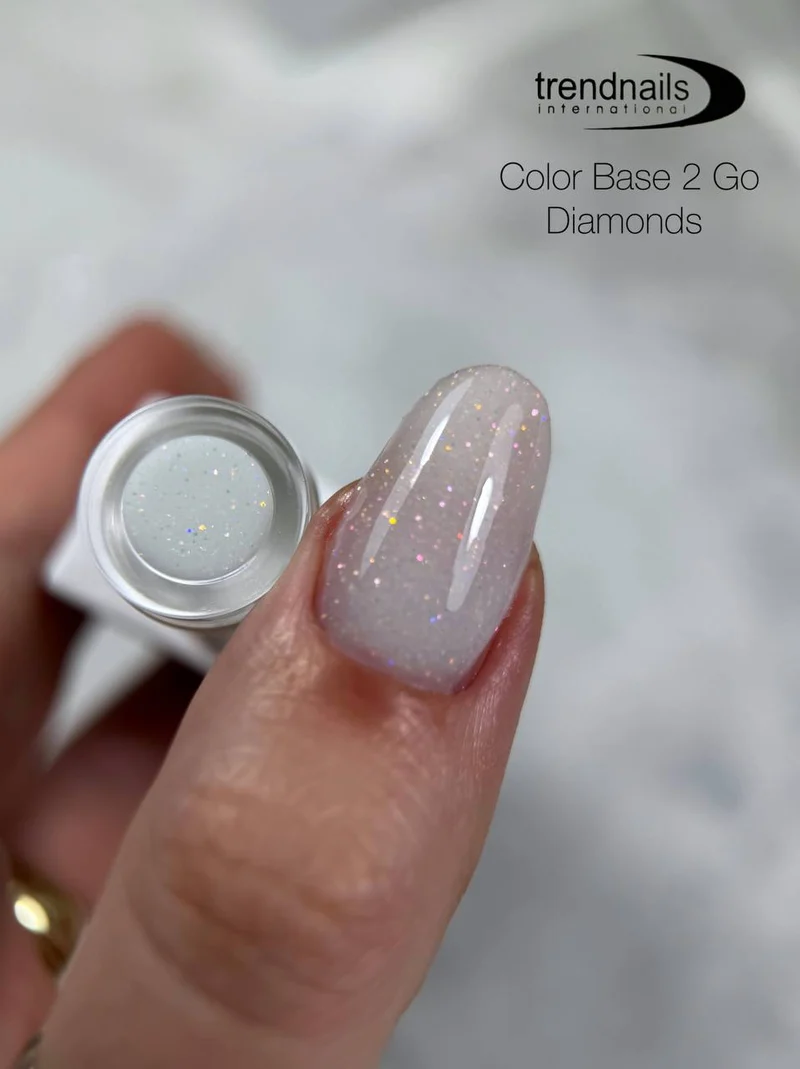 ColorBase2Go – Diamonds 12ml von Trendnails