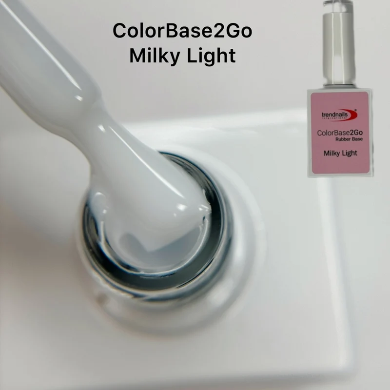 ColorBase2Go – Milky Light 12ml von Trendnails