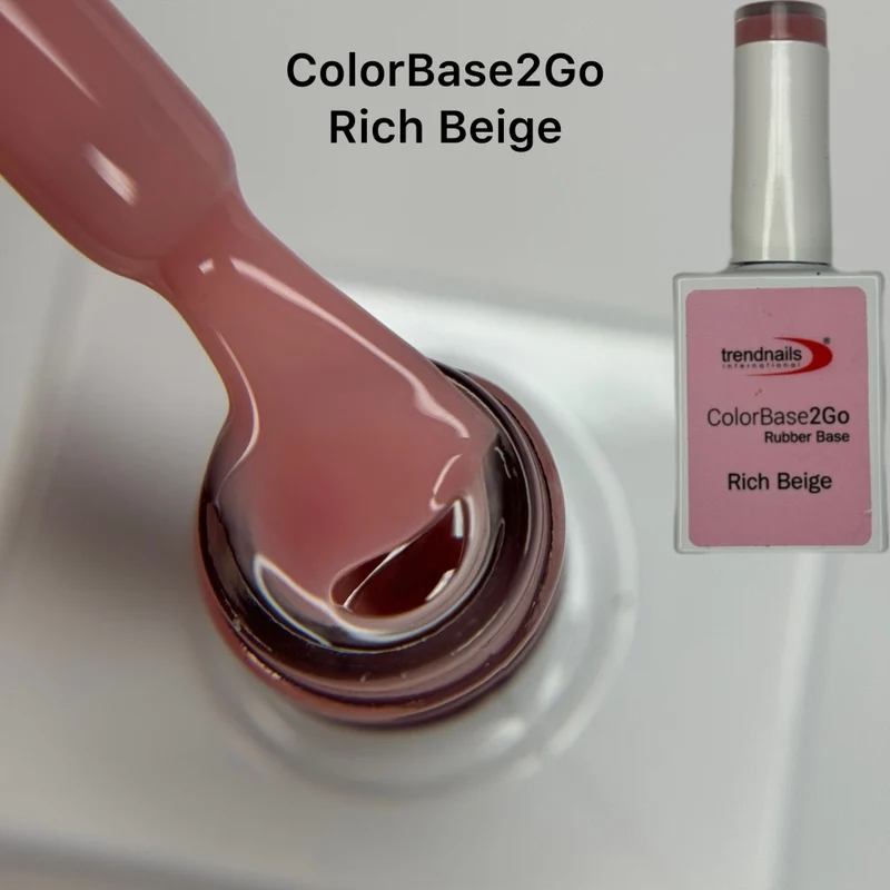 ColorBase2Go – Rich Beige 12ml von Trendnails