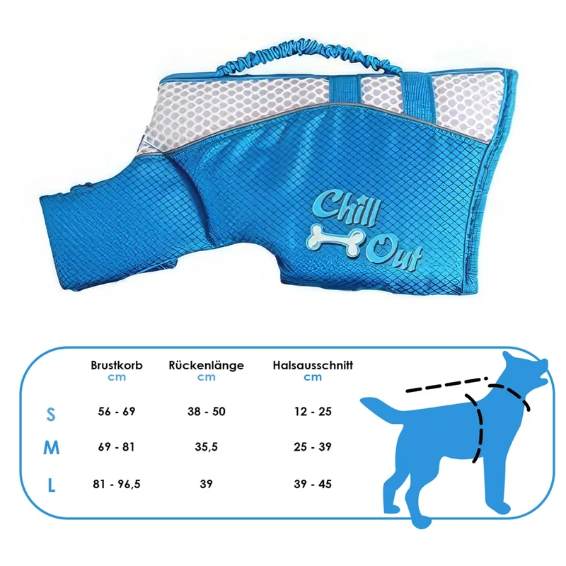 Schwimmweste für Hunde Gr. L