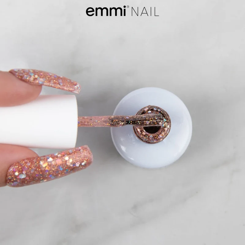 emmi Shellac UV-Lack 3D Glitter Paradise Sand 15ml | L452