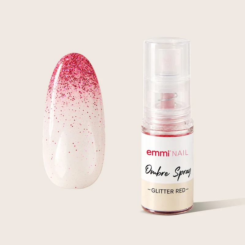 Baby Boomer Ombré Spray glitter red 5g