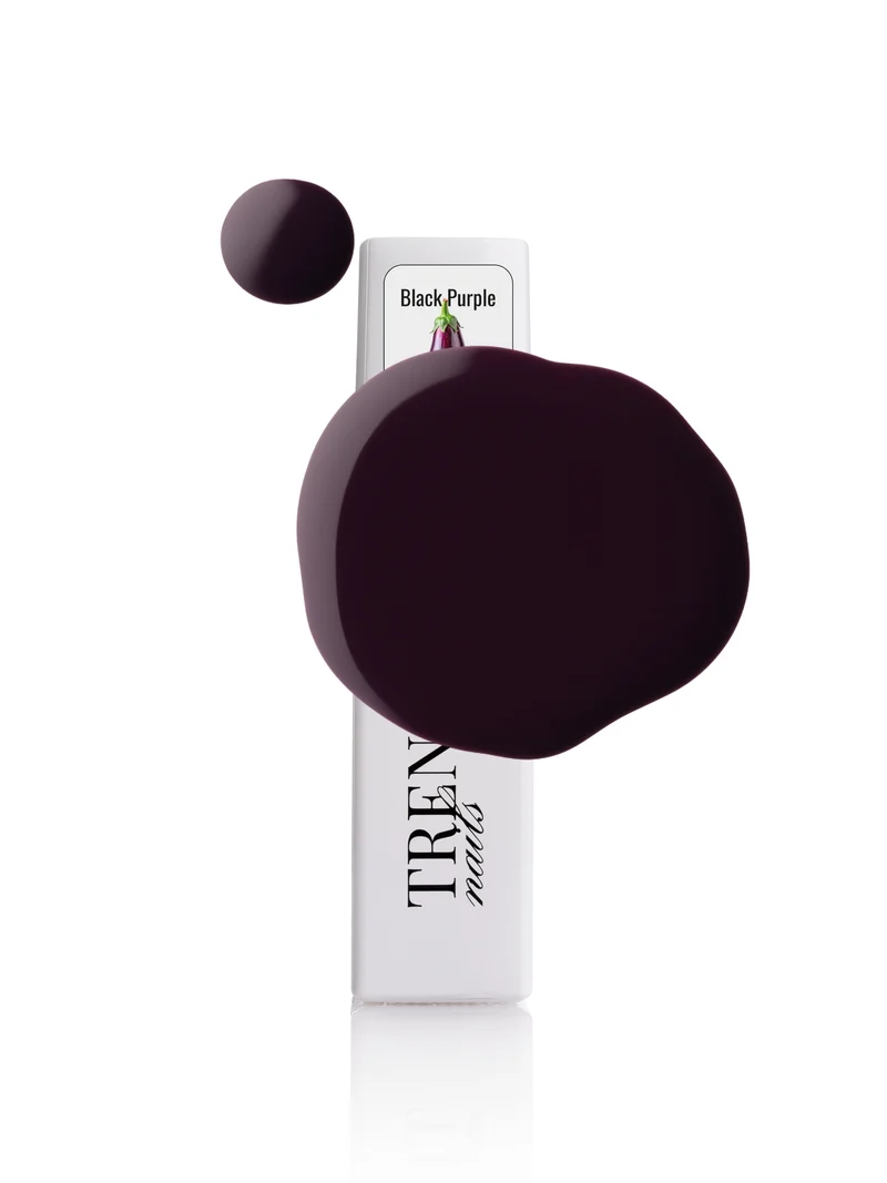 Gel Polish Black Purple 5ml/10ml von Trendy Nails (TPO/HEMA-free)