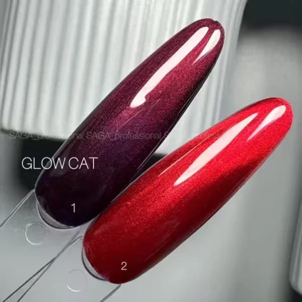 SAGA Glow Cat Gel Polish cat eye No.2 10ml