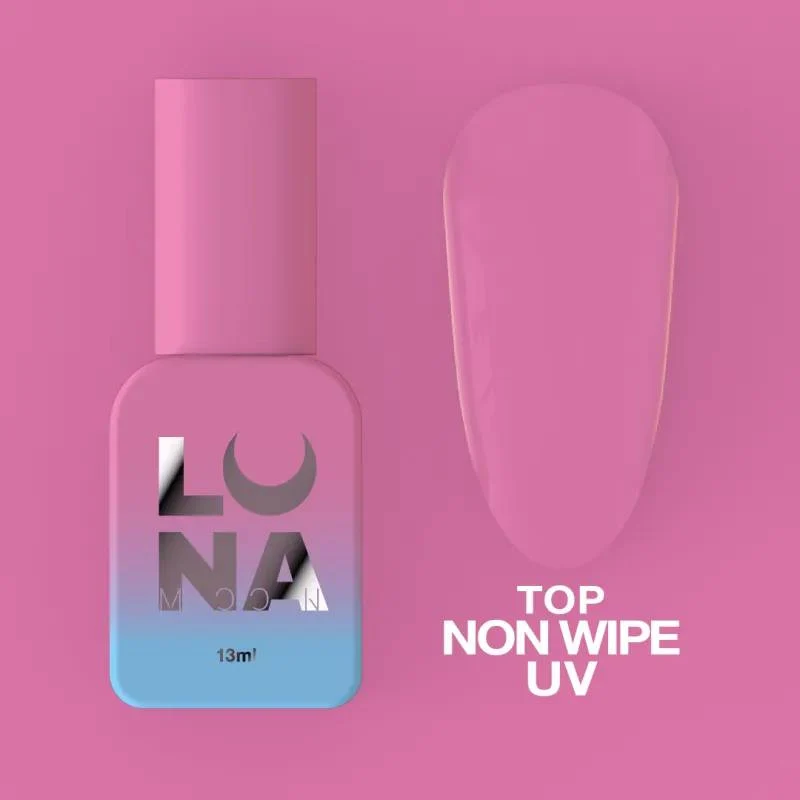 CLEAR - UV Top Coat (No Wipe) 13ml LUNAmoon