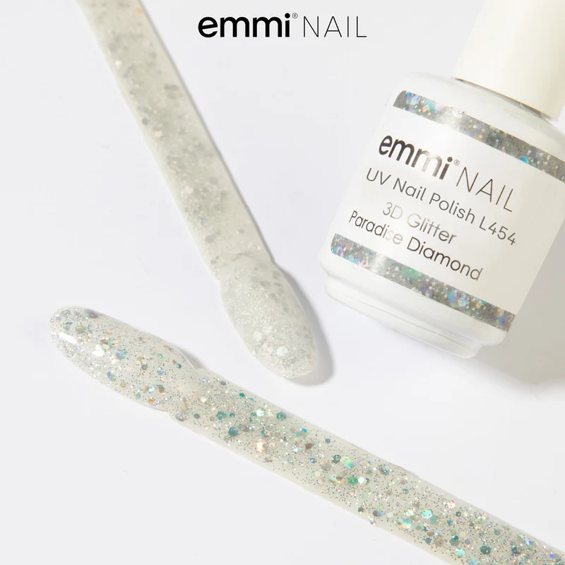 emmi Shellac UV-Lack 3D Glitter Paradise Diamond 15ml | L454
