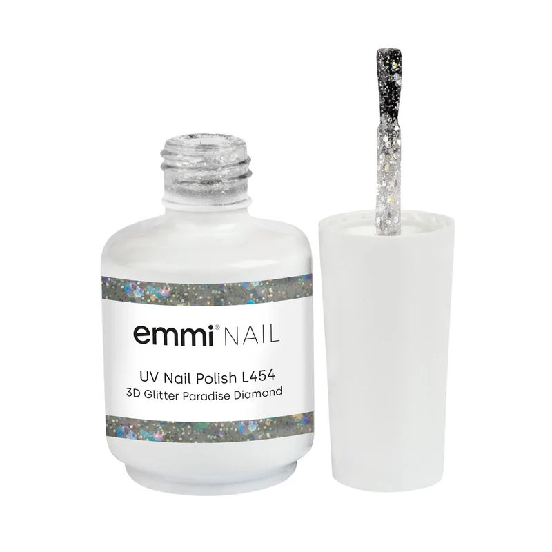 emmi Shellac UV-Lack 3D Glitter Paradise Diamond 15ml | L454
