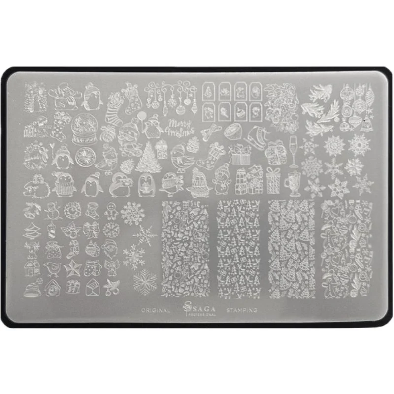 SAGA Stamping plate 13 Winter
