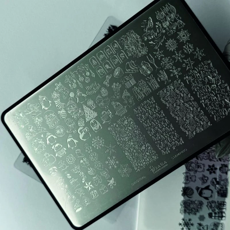 SAGA Stamping plate 13 Winter