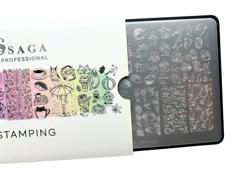SAGA Stamping plate 11 Autumn Animal