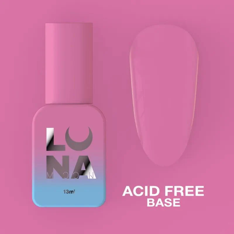 CLEAR - ACID FREE Base Coat 13ml LUNAmoon