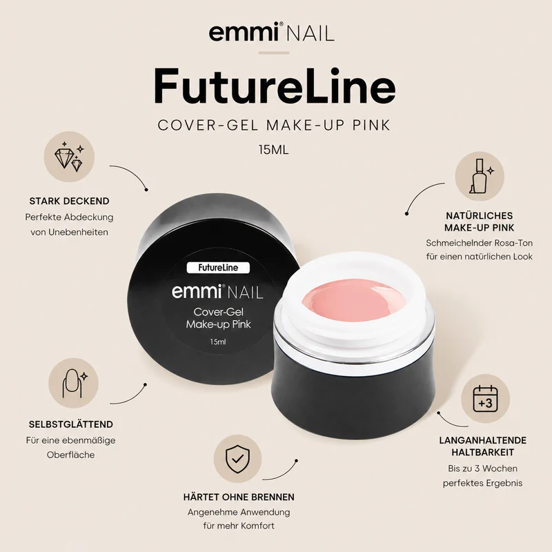 Futureline Cover-Gel Make-up Pink 15ml