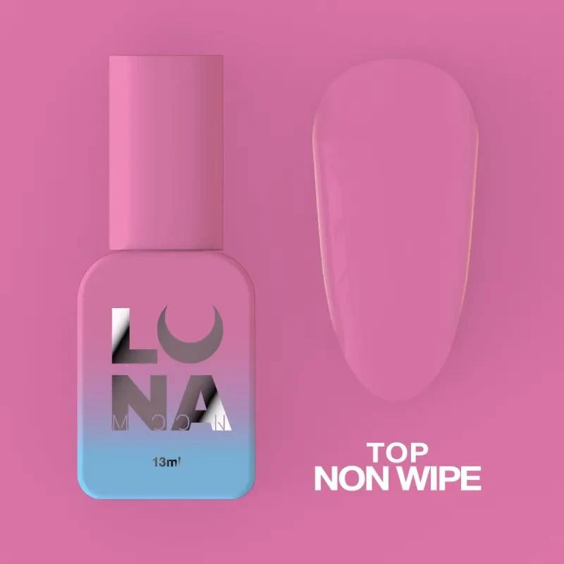 CLEAR - Top Coat (No Wipe) 13ml LUNAmoon