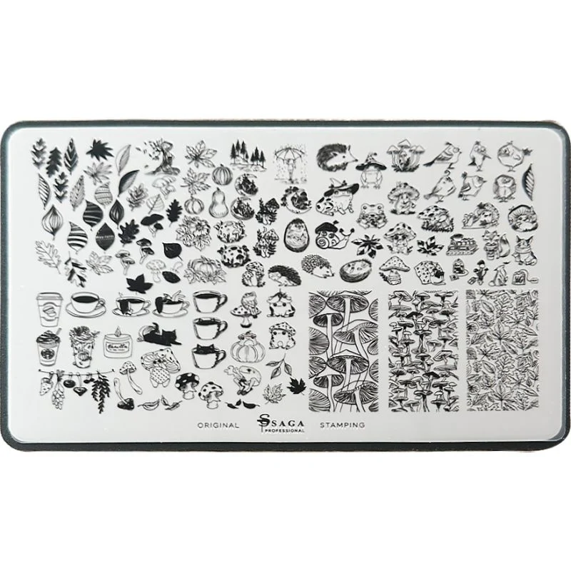 SAGA Stamping plate 11 Autumn Animal