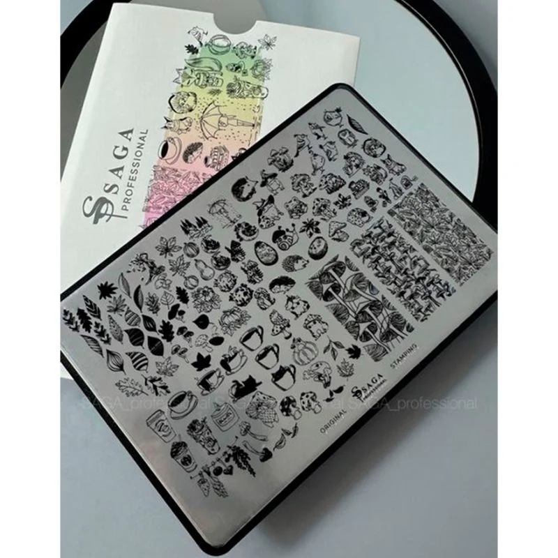 SAGA Stamping plate 11 Autumn Animal