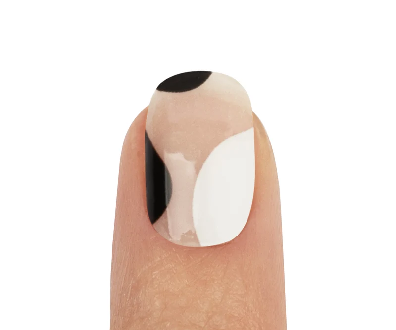 Gel Nagelfolien Black Waves 20Stk.