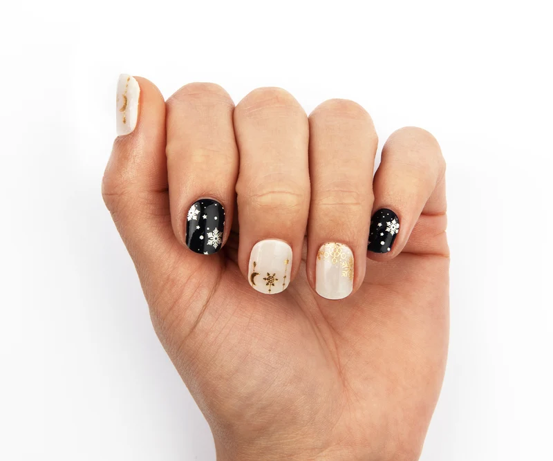 Gel Nagelfolien Snowflakes 20Stk.