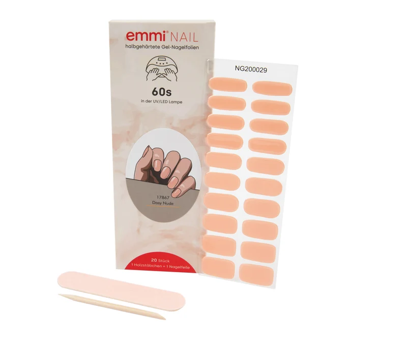 Gel Nagelfolien Dasy Nude 20Stk.