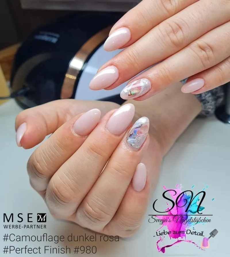 MSE-Gel 201: Camouflage Gel Dunkelrosa / Dark Rose 50ml