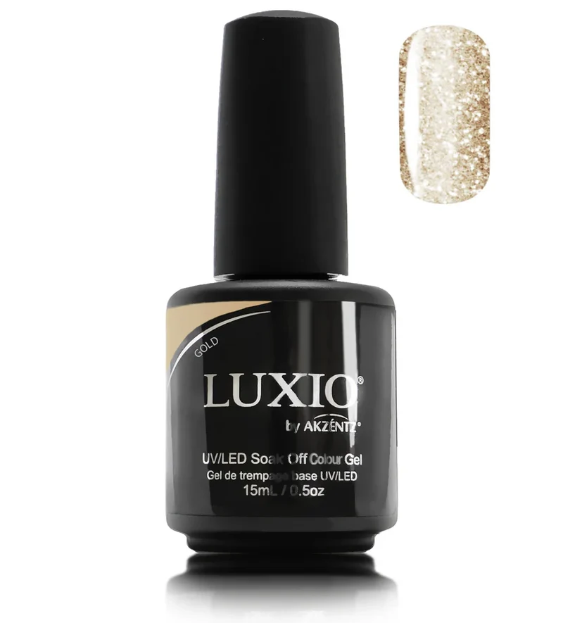 Luxio Gold Gel nail polish