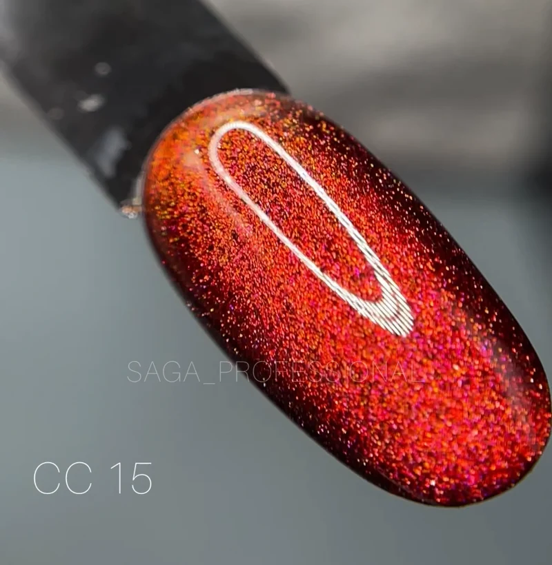 SAGA Cat Chameleon Polish cat eye No.15 10ml