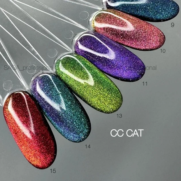 SAGA Cat Chameleon Polish cat eye No.13 10ml