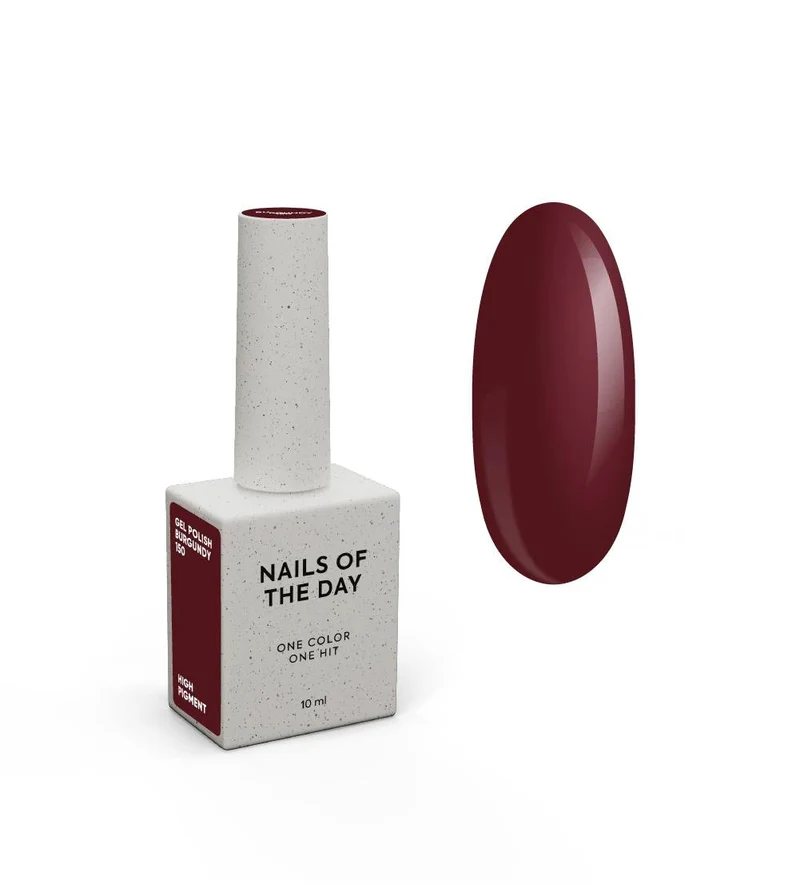 Burgundy - GEL POLISH 10ml NAILS OF THE DAY